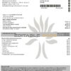 Romania Enel electricity proof of address utility bill template in Word and PDF format (.doc and .pdf)