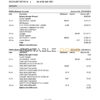 Singapore DBS bank proof of address statement template in Excel and PDF format, 4 pages