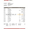 South Korea BNK bank statement easy to fill template in Excel and PDF format