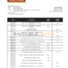 Sri Lanka People’s Bank bank statement template in Word and PDF format, version 2