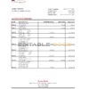 Sri Lanka Seylan bank statement, Excel and PDF template