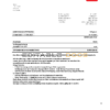 Thailand JERA power utility bill template in Word and PDF format