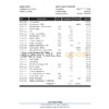 Switzerland Julius Bar bank statement, Excel and PDF template