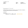 Switzerland Migrosbank bank statement, Word and PDF template, 2 pages