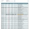 Turkey Bankasi bank statement, Word and PDF template, 2 pages