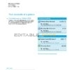 United Kingdom Barclays bank statement, Word and PDF template, 4 pages, version 2