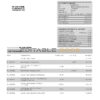 United Kingdom Metro bank business account statement Word and PDF template, 4 pages