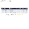United Kingdom NatWest bank statement, Word and PDF template, 2 pages, version 2