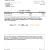 USA Ally Bank statement template in Excel and PDF format (4 pages)
