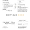 USA Arizona APS electricity proof of address utility bill template in Word and PDF format