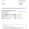 USA Bank of America bank statement, Word and PDF template, 10 pages