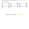 USA Bank of America bank statement, Word and PDF template, 10 pages
