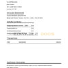 USA California BlueVine bank statement template in Word and PDF format, .doc and .pdf format