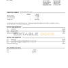 USA Chase bank statement Word and PDF template, version 3