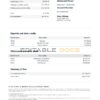 USA indi bank statement, Word and PDF template
