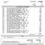 USA Regions Bank statement, Word and PDF template, 4 pages