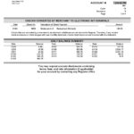 USA Regions Bank statement, Word and PDF template, 4 pages