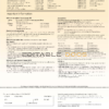 USA Southern California EDISON utility bill, Word and PDF template, 8 pages