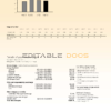 USA Southern California EDISON utility bill, Word and PDF template, 8 pages