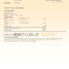 USA Southern California EDISON utility bill, Word and PDF template, 8 pages