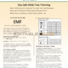 USA Southern California EDISON utility bill, Word and PDF template, 8 pages