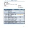 USA Ohio Sutton Bank statement template in .xls and .pdf file format