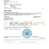 Ukraine Privatbank bank statement template in Word and PDF format