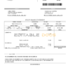 Ukraine Vodokanal Donetsk (Донецькмиськводоканал) utility bill template in Word and PDF format