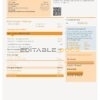 United Kingdom British Gas utility bill, Word and PDF template, 4 pages