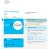 United Kingdom British Gas utility bill, Word and PDF template, 4 pages