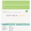 United Kingdom British Gas utility bill, Word and PDF template, 4 pages