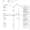 Vietnam Vietcombank proof of address statement template in Word and PDF format, .doc and .pdf format