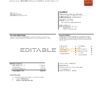USA Wells Fargo bank statement template in Word and PDF format, 3 pages