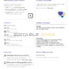 USA Philadelphia Xfinity utility bill Word and PDF template, 4 pages