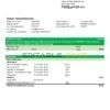 Netherlands KPN utility bill template in Word and PDF format