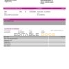 Spain Self Bank proof of address statement template in Word and PDF format, .doc and .pdf format