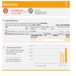 UAE Ajman Al Ain Distribution Co. Word and PDF utility bill template (5 pages)