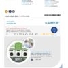 UAE Ras Al Khaimah Al Ain Distribution Co. Word and PDF utility bill template (5 pages)