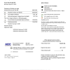 Algeria AEC Algerian Energy Company utility bill template in Word and PDF format