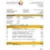 Algeria Banque De Developpement Local bank statement template in Excel and PDF format