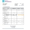 Angola Banco Economico bank statement template in Excel and PDF format