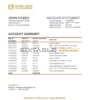 Antigua and Barbuda Global Bank of Commerce bank statement template in Excel and PDF format