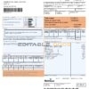 Argentina Metrogas easy to fill utility bill template in Word and PDF format