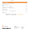 Australia Origin utility bill, Word and PDF template, 4 pages