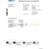 Australia ANZ proof of address bank statement template in Excel and PDF format
