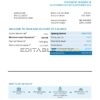 Australia ANZ proof of address bank statement template in .doc and .pdf format, fully editable