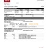 Australia BECU bank statement easy to fill template in Excel and PDF format, 2 pages