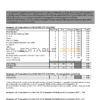Australia Bank of Melbourne bank account statement, Word and PDF template, 6 pages