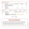 Australia HSBC bank statement, Word and PDF template, 3 pages