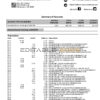 Australia Woodforest National bank statement Word and PDF template, 3 pages